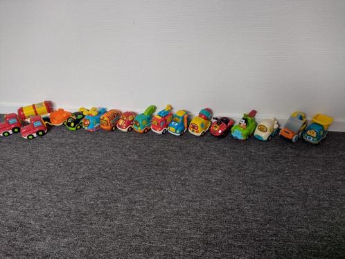 Vtech toet toet auto's + banen, Kinderen en Baby's, Speelgoed | Vtech, Gebruikt, 2 tot 4 jaar, Ophalen