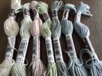 7 strengetjes dmc garen, geen splijtgaren, Ophalen of Verzenden, Zo goed als nieuw, Handborduren, Borduurgaren of Zijde