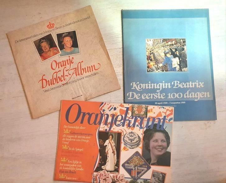 Oranje memorabilia: Beatrix, Juliana, Maxima & Diana, Boeken, Biografieën, Gelezen, Overige, Ophalen of Verzenden