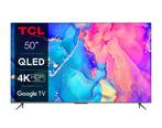 TCL 50C631 50" QLED 4K Android TV - Defect, QLED, 50 Hz, Ophalen of Verzenden, 4k (UHD)