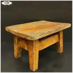 Oud houten voetenbankje, Ophalen of Verzenden