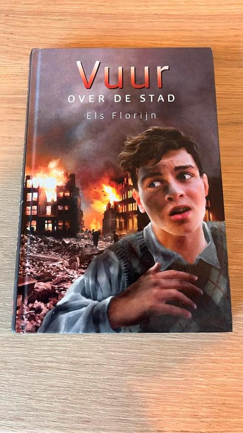 Els Florijn - Vuur over de stad, Boeken, Kinderboeken | Jeugd | 10 tot 12 jaar, Zo goed als nieuw, Ophalen of Verzenden