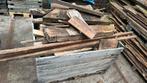 Kist vol met brandhout, Tuin en Terras, Haardhout, Minder dan 3 m³, Ophalen, Overige houtsoorten, Blokken