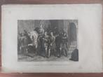21 / Hertog Godfried gevangen in Dordrecht in het jaar 1018, Antiek en Kunst, Kunst | Etsen en Gravures, Ophalen of Verzenden