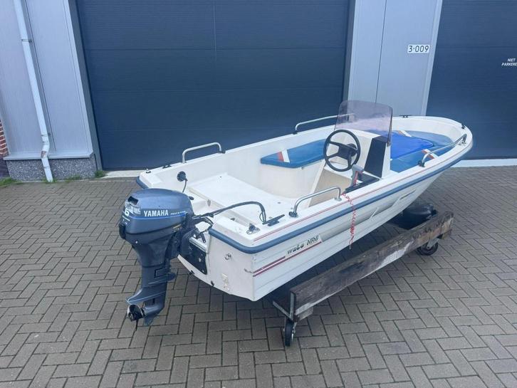 Nette WATO 420 Sloep Consoleboot incl. Yamaha 6PK 4-takt, Watersport en Boten, Sloepen, Gebruikt, Tot 10 pk, 3 tot 6 meter, Buitenboordmotor