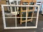 Nieuw kunststof kozijn met roedes in het glas 160x110, Doe-het-zelf en Verbouw, Glas en Ramen, Ophalen, Gevelraam of Ruit, 80 tot 120 cm