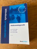 Uittreksels Jurisprudentie Ondernemingsrecht, Boeken, Ophalen of Verzenden, Gamma, Zo goed als nieuw, HBO