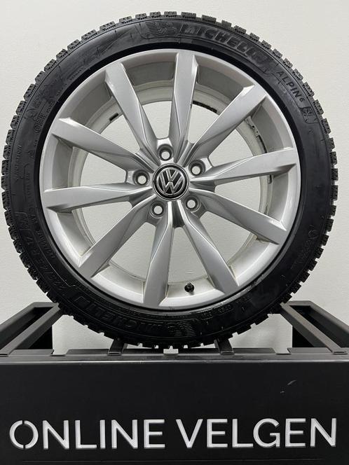 Winterset 17 inch Originele Volkswagen Dijon velgen VW Golf, Auto-onderdelen, Banden en Velgen, Velg(en), Winterbanden, 17 inch