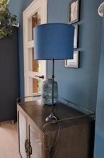 Elegante blauwe schemerlamp, Ophalen, Zo goed als nieuw, Minder dan 50 cm