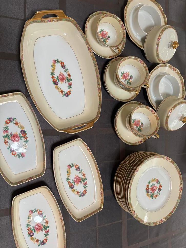 KPM Yvonne antiek servies porselein, Antiek en Kunst, Antiek | Porselein, Ophalen