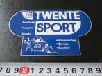 sticker TWENTE Sport Enschede Hengelo Almelo, Ophalen, Zo goed als nieuw, Bedrijf of Vereniging