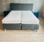 Bed 200x160, 3 jaar oud, Zgan, Zwart, Tweepersoons, Ophalen of Verzenden