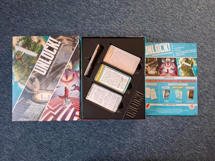 Unlock! Ontsnappingsavonturen Bordspel, Hobby en Vrije tijd, Gezelschapsspellen | Bordspellen, Ophalen of Verzenden