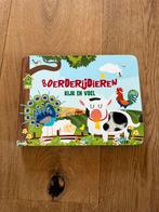 Boerderijdieren Kijk en Voelboek, Boeken, Gelezen, Ophalen of Verzenden, Uitklap-, Voel- of Ontdekboek, 1 tot 2 jaar