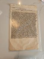 Ooggetuigenverslag Prinses Irene Brigade WOII origineel!, Ophalen of Verzenden, Nederland, Embleem of Badge