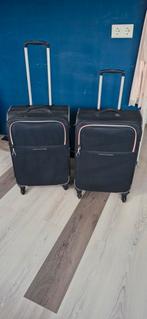 Tommy Hilfiger koffers., Overige materialen, Gebruikt, 45 tot 55 cm, 70 cm of meer