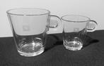 1x Nespresso Lungo en 1x Nespresso espresso., Huis en Inrichting, Keuken | Servies, Ophalen of Verzenden, Overige stijlen, Kop(pen) en/of Schotel(s)