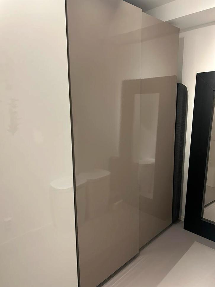 IKEA Pax kast 150x236x60 hoogglans taupe, Huis en Inrichting, Kasten | Kledingkasten, Gebruikt, 200 cm of meer, 150 tot 200 cm