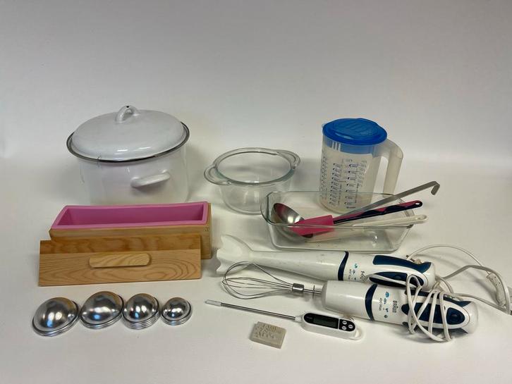 Zeep maken set - compleet, Huis en Inrichting, Keuken | Keukenbenodigdheden, Gebruikt, Ophalen of Verzenden