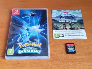OPRUIMEN | SWITCH | Pokemon Brilliant Diamond beschikbaar voor biedingen