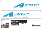 Vrachtauto decal 1:50 Angvik Auto - Klintra, Hobby en Vrije tijd, Modelauto's | 1:50, Verzenden, Nieuw, Bus of Vrachtwagen, Overige merken
