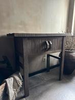 Sidetable Driftwood met deurtjes, Huis en Inrichting, Tafels | Sidetables, Ophalen of Verzenden, Nieuw, 25 tot 50 cm, Rechthoekig