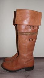 Blumarine leren laarzen met Swarovski steentjes maat 39, Kleding | Dames, Schoenen, Hoge laarzen, Bruin, Ophalen of Verzenden