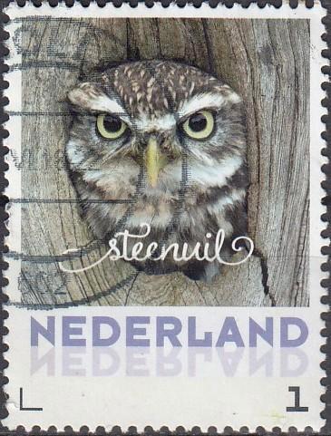 Nederland- Persoonlijke- Natuur- Vogels- Uil- Steenuil- G, Postzegels en Munten, Postzegels | Nederland, Gestempeld, Na 1940, Verzenden