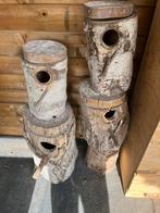Natuur broedblokken voor grote parkieten, Dieren en Toebehoren, Vogels | Hokken en Kooien, Ophalen, Gebruikt, Hout, Broedkooi of Kweekkooi