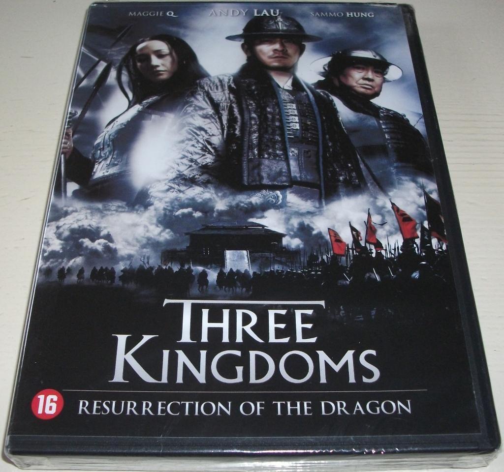 Dvd *** THREE KINGDOMS *** Resurrection Of The Dragon *NIEUW, Vanaf 16 jaar, Ophalen of Verzenden, Nieuw in verpakking, Actie