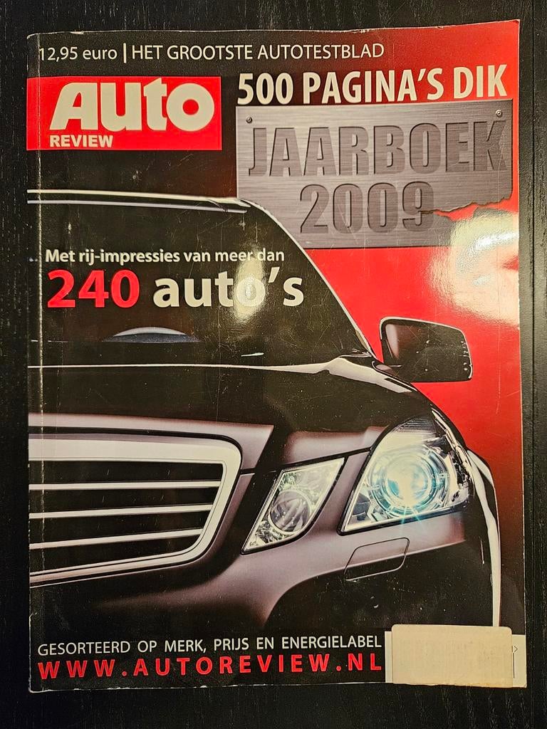 Auto Review Jaarboek 2009 - Nostalgisch Autopapier, Ophalen of Verzenden, Gelezen, Algemeen, Onbekend