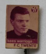 Voetbal speldje Kees Warringa FC Twente Van Houten Chocolade, Ophalen of Verzenden, Gebruikt, Overige onderwerpen