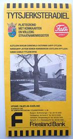 Plattegrond gemeente Tytsjerksteradiel eind jaren '80, Overige typen, Ophalen of Verzenden, Zo goed als nieuw, 1800 tot 2000