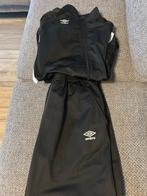 Umbro Trainingspak Maat L - Zwart, Maat 52/54 (L), Zwart, Ophalen of Verzenden, Zo goed als nieuw