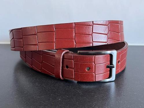 Nieuwe croco print riem taillemaat 95 centimeter, Kleding | Heren, Riemen en Ceinturen, Nieuw, Riem of Ceintuur, 95 tot 105 cm