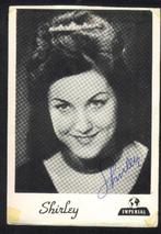Ansichtkaart met originele handtekening SHIRLEY Zwerus (1959, Verzamelen, Muziek, Artiesten en Beroemdheden, Ophalen of Verzenden