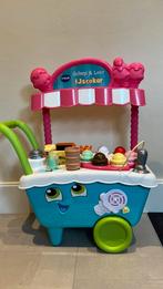 Vtech ijscokar schep en leer, Kinderen en Baby's, Speelgoed | Speelkeukens, Ophalen of Verzenden, Zo goed als nieuw, Kunststof