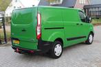 Ford Transit Custom 280 2.0 TDCI 130PK Euro6 Automaat L1H1 T, Auto's, Bestelauto's, Stof, Gebruikt, 4 cilinders, Bedrijf