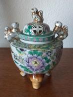 Chinese wierookbrander met Foo dogs, Ophalen of Verzenden