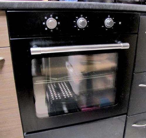 IKEA Mattradition Hetelucht inbouwovenoven, zwart, Witgoed en Apparatuur, Ovens, Zo goed als nieuw, Inbouw, Oven, 45 tot 60 cm