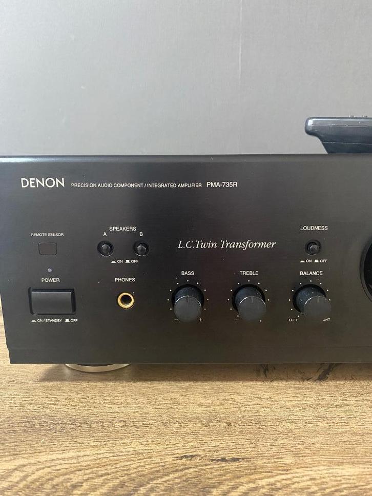 Denon pma 735 R, Audio, Tv en Foto, Versterkers en Receivers, Zo goed als nieuw, Stereo, 60 tot 120 watt, Denon, Ophalen of Verzenden