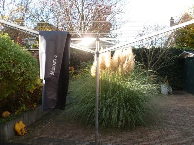Was droogmolen Brabantia. + Z.g.a.n. hoes., Tuin en Terras, Droogmolens en Wasrekken, Gebruikt, Droogmolen, Ophalen