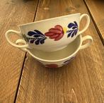 Servies Boch boerenbont, Antiek en Kunst, Antiek | Servies los, Ophalen