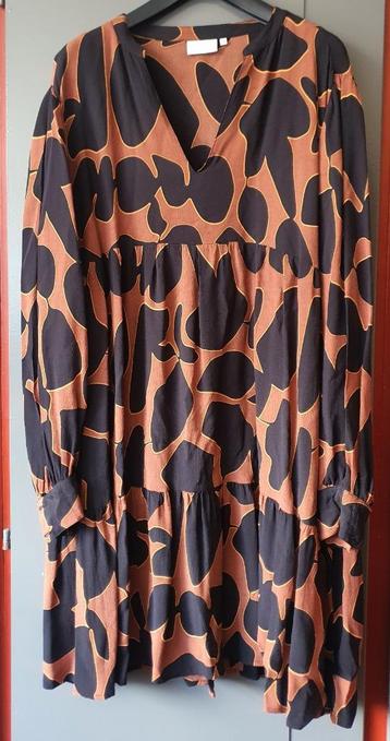 Mooie Bruin Zwarte Jurk Maat XL van Coster Copenhagen beschikbaar voor biedingen