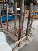Houten paal met frame, Ophalen, Gebruikt, Onbekend, Onbekend