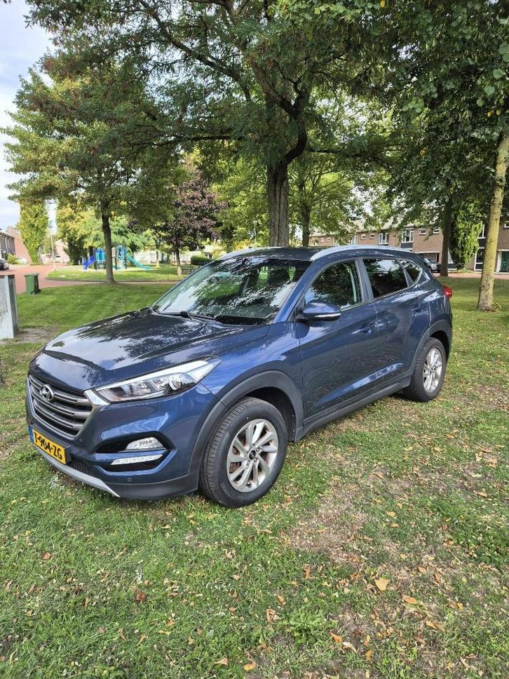 Hyundai Tucson 1.6 GDi 132pk 2017 Blauw, Auto's, Hyundai, Particulier, Tucson, ABS, Achteruitrijcamera, Airbags, Airconditioning