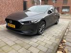 Mazda 3 Skyactiv-g 122pk 2019 Grijs, Auto's, Mazda, Voorwielaandrijving, Zwart, 122 pk, Leder