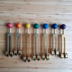 Gold chakra gewogen stemvorken Set - Nieuw!, Ophalen of Verzenden, Nieuw