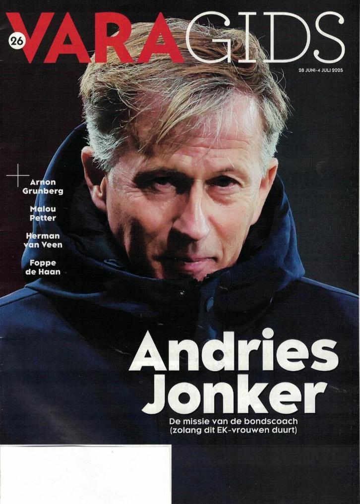 Herman van Veen in "VARA Gids" - 28 juni t/m 4 juli 2025., Boeken, Tijdschriften en Kranten, Zo goed als nieuw, Ophalen of Verzenden