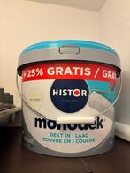 Histor Monodek muurverf binnen - RAL 9010, Ophalen, Wit, Nieuw, Verf